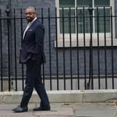 Home Secretary James Cleverly arriving in Downing Street, London, for a Cabinet meeting. PIC: Yui Mok/PA Wire