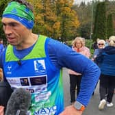 Kevin Sinfield recently ran seven ultra marathons in a week, raising £2.7m for MND charities.  PIC: Frank Reid