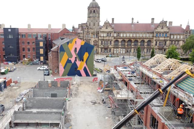 Gill's Yard and the Old Police Station in Wakefield, which is being turned into a new residential neighbourhood. Picture supplied by Fallowdale Homes