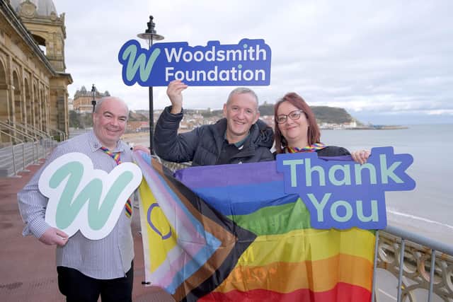 Scarborough Pride will use their grant to offer meaningful support and activities for the LGBT+ community in the Scarborough Borough. Picture: David Teece