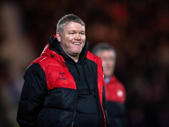 Grant McCann is already moulding his Doncaster Rovers squad for next season. Image: Bruce Rollinson