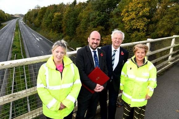 Katie Stork – Principal Transport Policy Officer, East Riding of Yorkshire Council,  Richard Holden MP, Parliamentary Under-Secretary (Department for Transport), David Davis, MP for Haltemprice and Howden,  Councillor Anne Handley – Leader of East Riding of Yorkshire Council