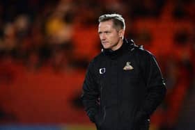 Doncaster Rovers manager Gary McSheffrey. Picture: Bruce Rollinson.
