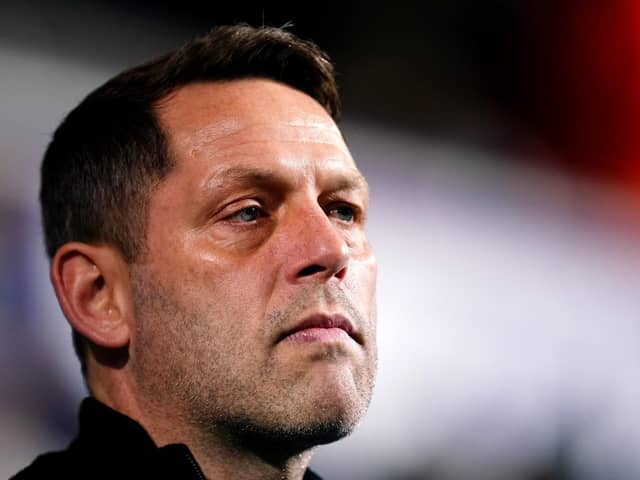 Rotherham United manager Leam Richardson, pictured during the Sky Bet Championship match at Ipswich Town earlier this week. Picture: John Walton/PA Wire.