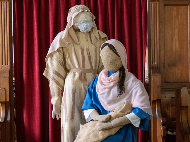 Creations in St Mary's Church.