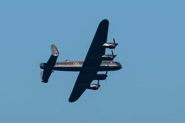 A Lancaster bomber. (Pic credit: Oli Scarff / AFP via Getty Images)