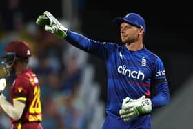THE WAY FORWARD: Captain Jos Buttler believes there are plenty of positives for England to take despite their 2-1 one-day international series defeat against West Indies, sealed with defeat in Barbados. Picture: Ashley Allen/Getty Images