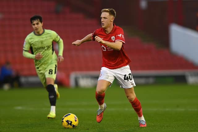 Davis Keillor-Dunn, playing for Barnsley, came available at the end of the window for the Owls. (Picture: Jonathan Gawthorpe)