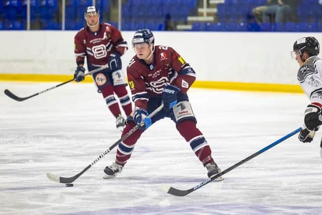 BACK IN THE GAME: Alex Graham is expected to return to match action this weekend, having been sent home early from Great Britain Under-20s for a 'breach of discipline'. Picture courtesy of Peter Best/Steeldogs Media