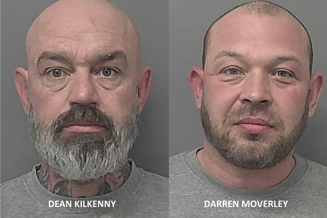 Half-brothers Dean Kilkenny and Darren Moverley are now in prison