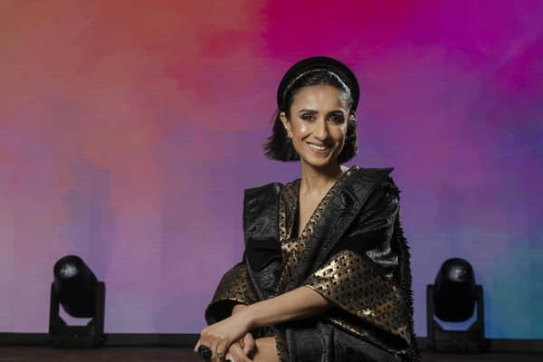 Anita Rani who has been installed as Chancellor at The University of Bradford during a ceremony on Monday
