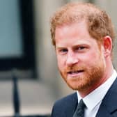 The Duke of Sussex who has withdrawn his libel claim against Associated Newspapers, the publisher of the Mail on Sunday, a spokesperson for the company said. Photo credit: Victoria Jones/PA Wire