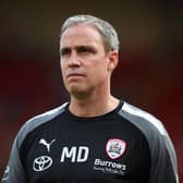 Barnsley manager Michael Duff. Picture: Isaac Parkin/PA Wire.