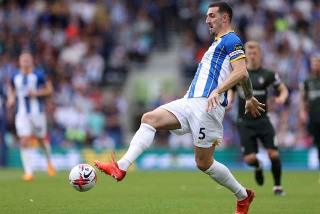 ALTERNATIVE: Brighton and Hove Albion centre-back Lewis Dunk is back in the England fold