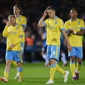 Will Vaulks of Sheffield Wednesday looks dejected with team-mates after the Sky Bet League One Play-Off Semi-Final First Leg mauling at Peterborough United (Picture: Michael Regan/Getty Images)