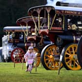 Iris Ward aged 4 from Upper Denby rides her bike at the Scampston Traction Engine Rally at Scampston Hall & Walled Garden, Scampston, Malton
Picture taken by Yorkshire Post Photographer Simon Hulme 2nd September 2023