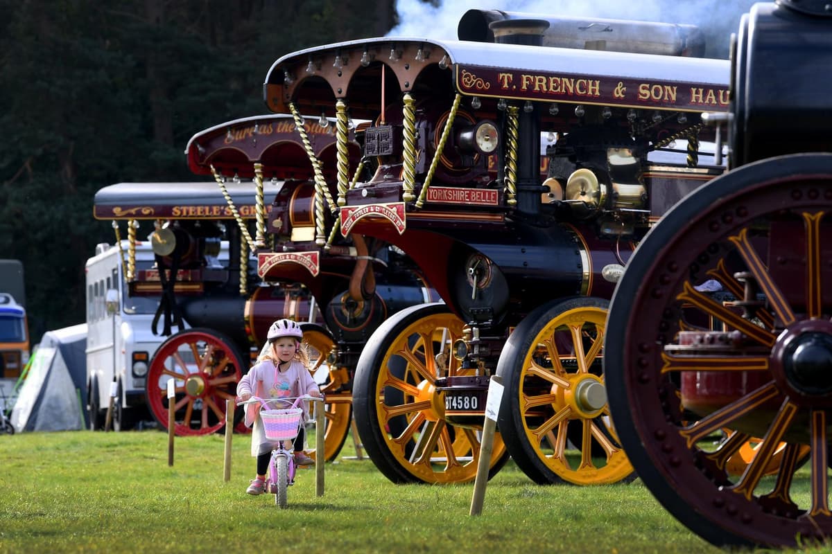 Scampston Hall Yorkshire Traction Engine Rally: Best pictures from packed event on Saturday 