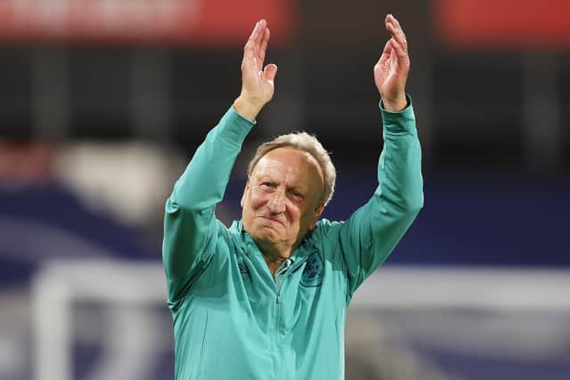 Neil Warnock's time at Huddersfield Town has come to an end. Image: Matt McNulty/Getty Images