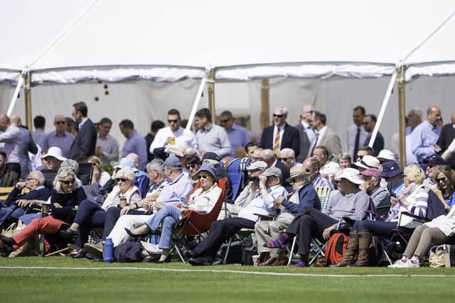 Firm fixture: Spectators watching the action at York's Clifton Park, a popular addition to the Yorkshire cricketing roster which will once more host two one-day matches in 2023. Picture by Allan McKenzie/SWpix.com