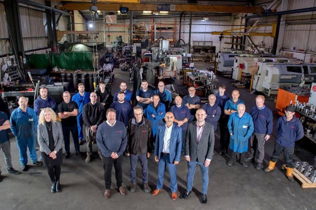 Challenger Hydraulics Ltd team are set to benefit as The Challenger Group becomes employee owned.