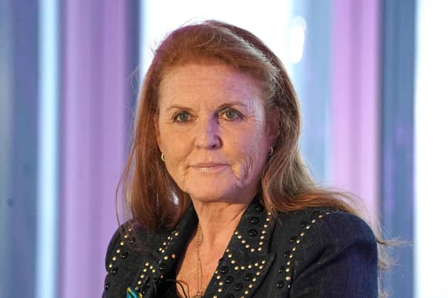 Sarah, Duchess of York. Photo credit: Kirsty O'Connor/PA Wire