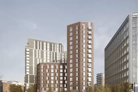 Sheffield's West Bar development is set to be finished in 2024.