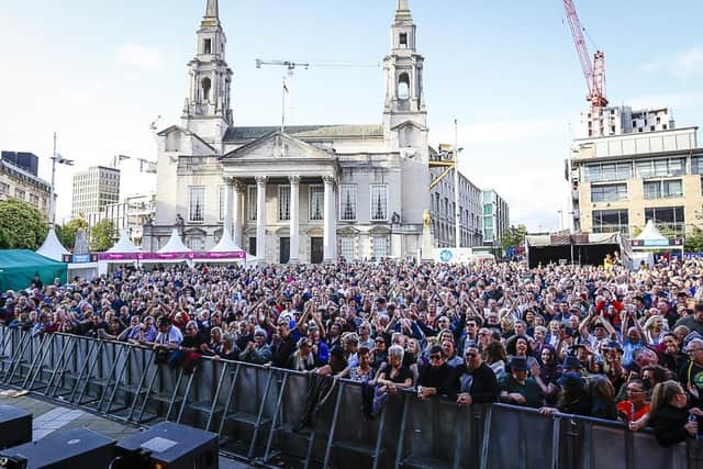 Crowds at Leeds Ska and Mod Festival. (Pic credit: Leeds Town Hall)