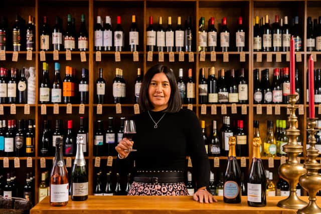 Alexandra Edwards is the new owner of York Wines in Sheriff Hutton, and is passionate about helping more people become confident about choosing good affordable wine, Picture By Yorkshire Post Photographer, James Hardisty.
