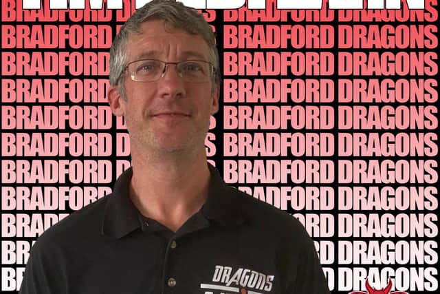 New Bradford Dragons general manager Tim Redfearn.