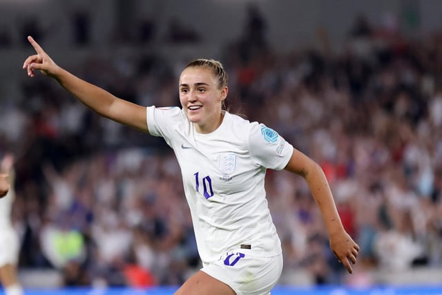 The 23-year-old's quarter-final winner tells of her skilfulness and chutzpah. So far, she has balanced finesse with a relentless battling approach to her role as a box-to-box midfielder.