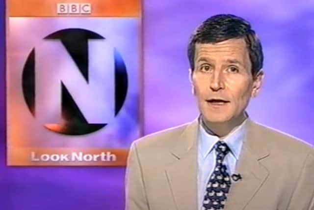 Peter Levy during his early days on the show. Photo: BBC