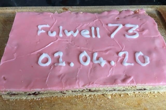 Amy - @mackemmagic73 - caught the eye of Fulwell73 with this excellent use of white icing.