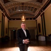 David Richards pictured at the Cutlers Hall, Sheffield. Picture taken by Yorkshire Post Photographer Simon Hulme