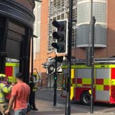 Car park crash: Injury update after three struck by rubble when van crashed through interior car park wall CREDIT: Alex Grant/YEP
