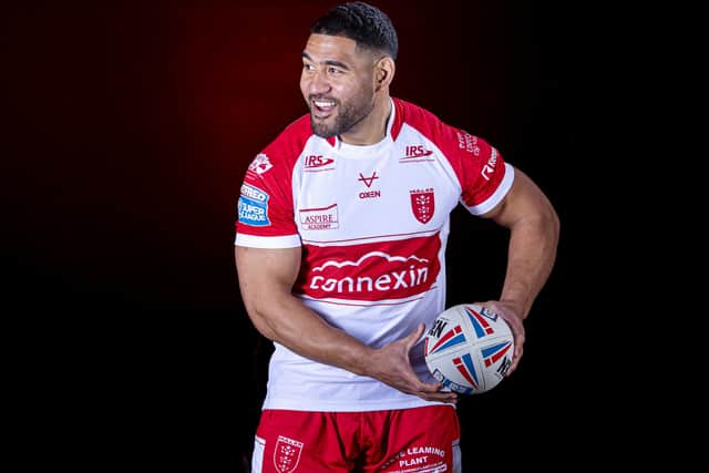 Kelepi Tanginoa joined Hull KR from Wakefield at the end of last year. (Photo: Allan McKenzie/SWpix.com)