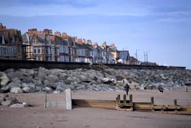 The seafront at Withernsea. PIC: Simon Hulme