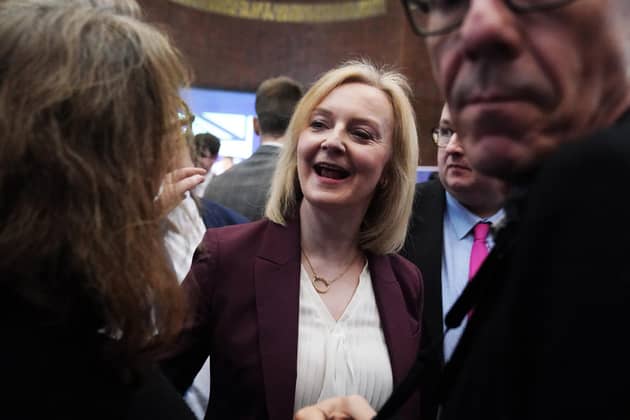 Former prime minister Liz Truss during the launch of the Popular Conservatism movement. PIC: Victoria Jones/PA Wire