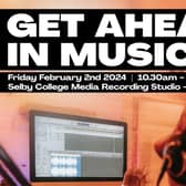 Get Ahead In Music forum takes place in Selby next month.