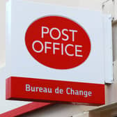 A file photo dated 2009 of a Post Office sign. PIC: Lewis Stickley/PA Wire