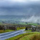 Mist blows through Wensleydale near Askrigg situated in the Yorkshire Dales National Park photographed for The Yorkshire Post by Tony Johnson.