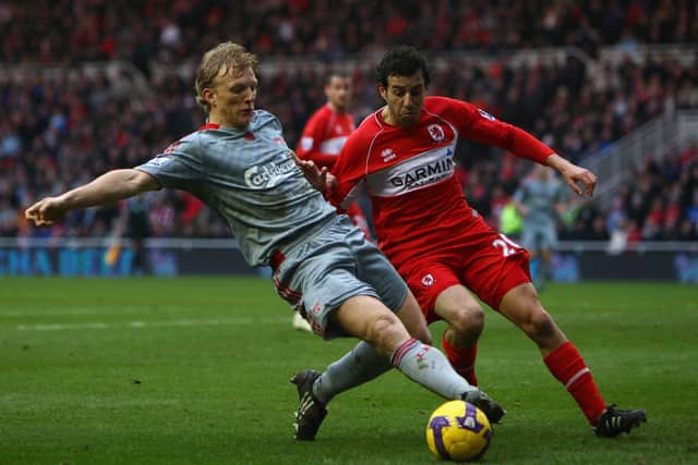 Julio Arca was a popular figure during his Middlesbrough days. Image: Clive Brunskill/Getty Images