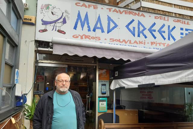 Kostas Tsiknakis opened the Mad Greek in 2012