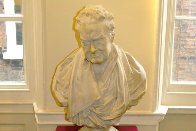 A bust of Wilberforce at the Wilberforce House Museum in Hull. (Pic credit: Dr Nicholas Evans)