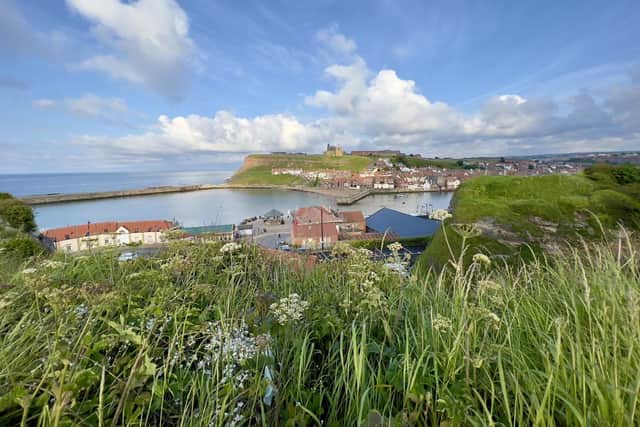 Whitby harbour in North Yorkshire