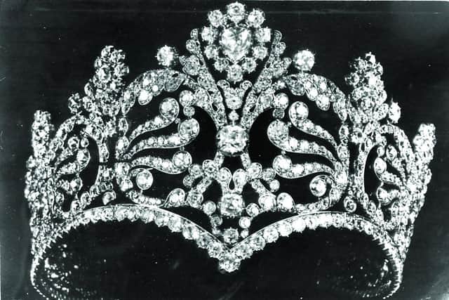 A tiara which is believed to have once belonged to Empress Josephine and handled by Ogden of Harrogate. (Picture contributed)