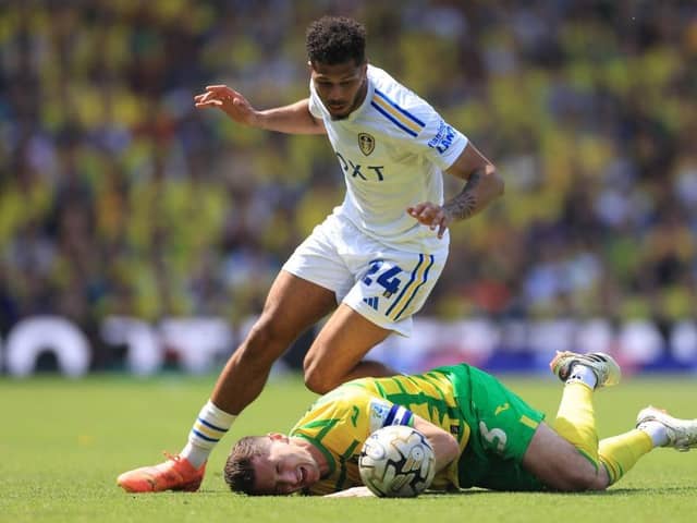 "NOT WORKING": Jon Newsome does not want to see Georginio Rutter leading the Leeds United attack on Sunday