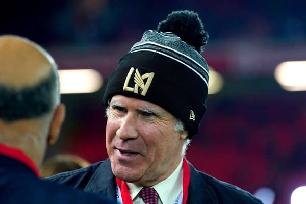 LEED-ING MAN: Will Ferrell, pictured at a Premier League match at Anfield in February last year. Picture: Peter Byrne/PA