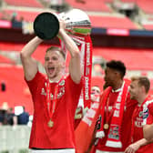 Marc Roberts helped Barnsley win the EFL Trophy. Image: Tom Dulat/Getty Images