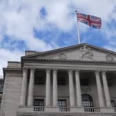 Library image of The Bank of England in the city of London.