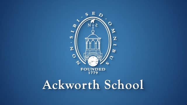 Ackworth School celebrating A-level success